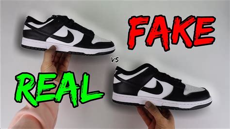 nike dunk low black and white fake|black and white dunks pandas.